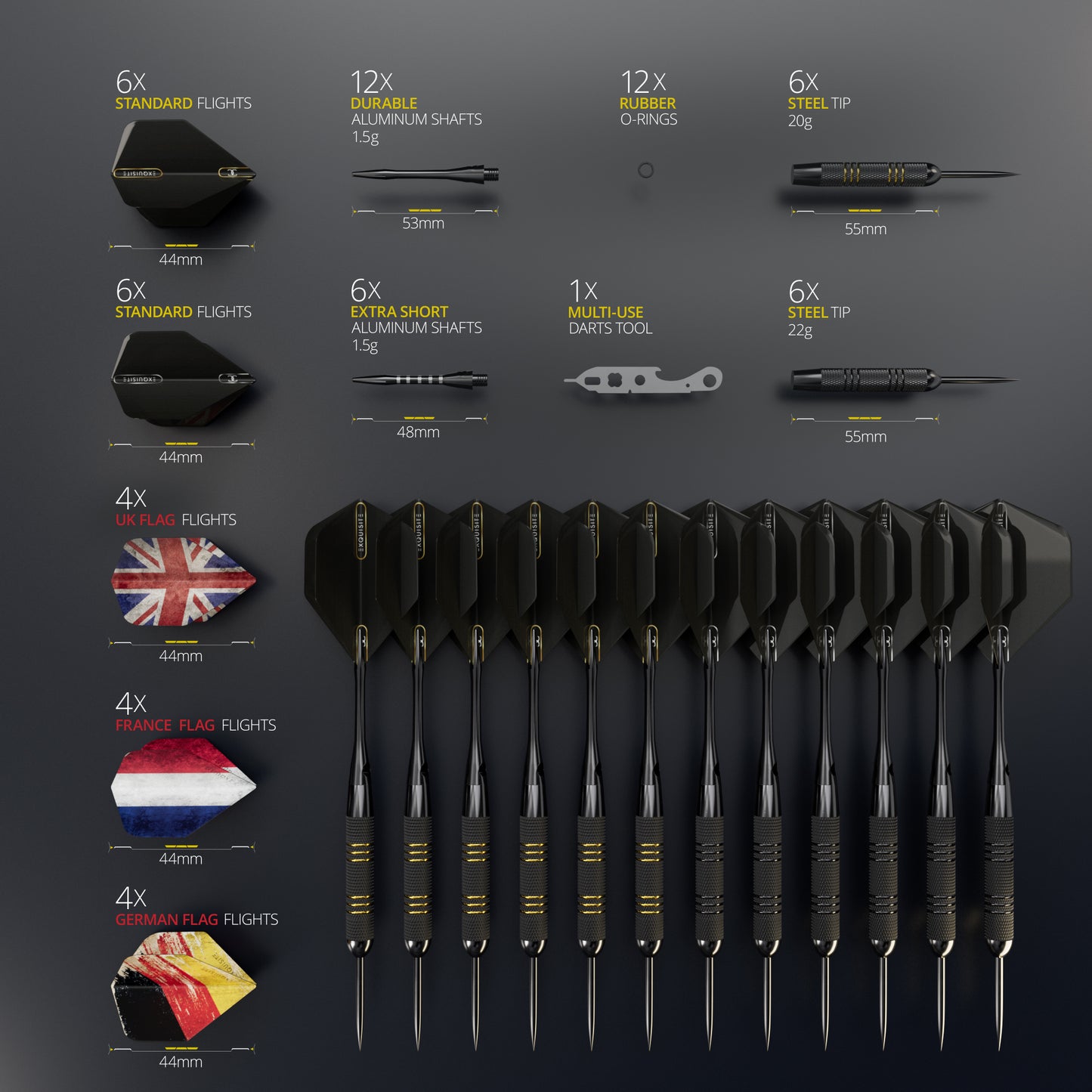 Steel Formula Gold-Black Europe